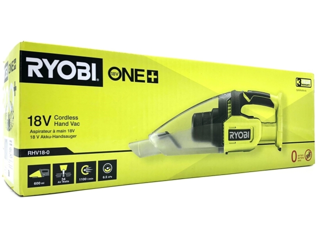 Ryobi ONE+ RHV18-0 Handheld Vacuum Cleaner No battery