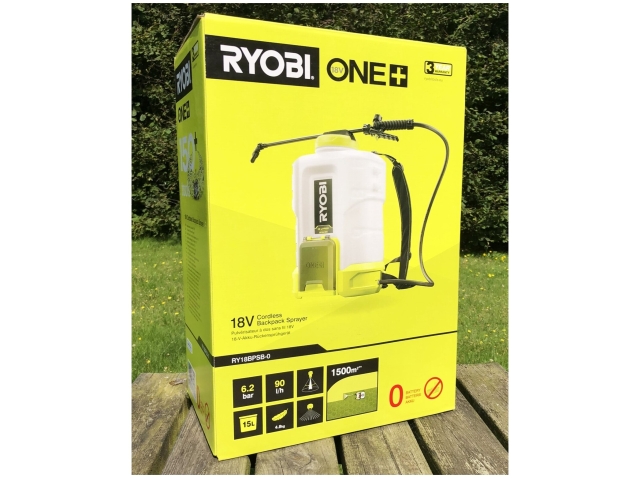 Ryobi ONE+ RY18BPSB-0 18V Backpack Garden Sprayer No Battery