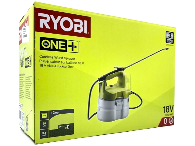 Ryobi ONE+ OWS1880 18V garden sprayer without battery