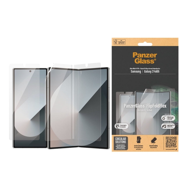 PanzerGlass Flipfoldflex Screen Protector Samsung Galaxy Z Fold6 Glass & Film