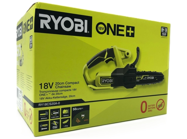 Ryobi ONE+ RY18CS20A-0 18V Chainsaw 20cm No battery