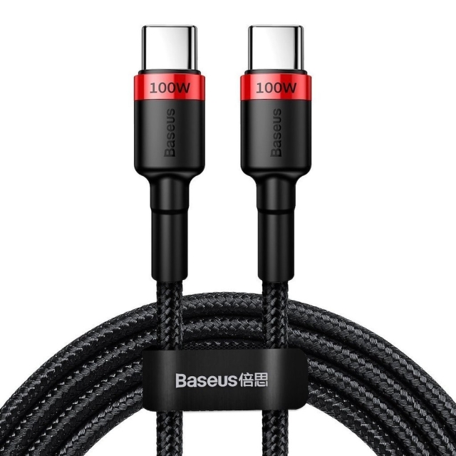 Baseus Cafule USB-C to USB-C cable 100W 2m Red/Black