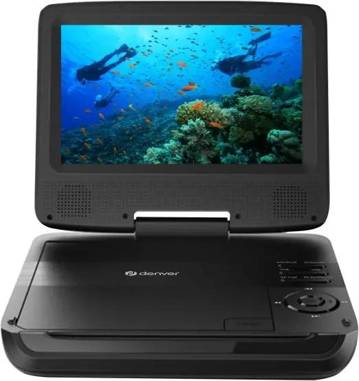 Denver Portable DVD player 7-inch screen built-in battery