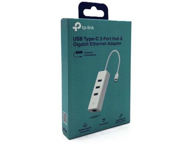 TP-Link UE330C V1 Hub 3 ports USB