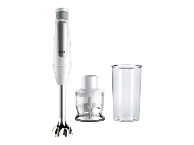Braun Multiquick 7 MQ7020 WH Hand blender Premium white/brushed stainless steel
