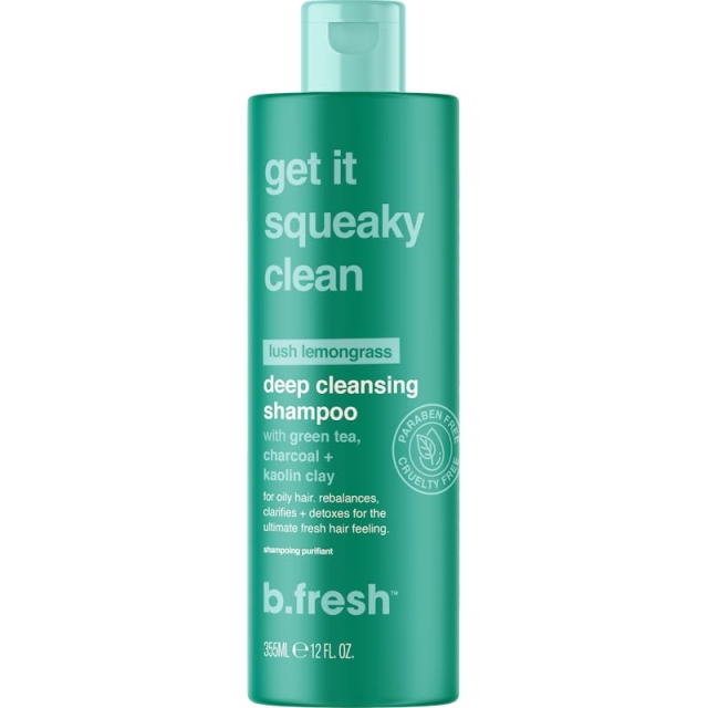 b.fresh Get It Squeaky Clean syväpuhdistava shampoo 355 ml