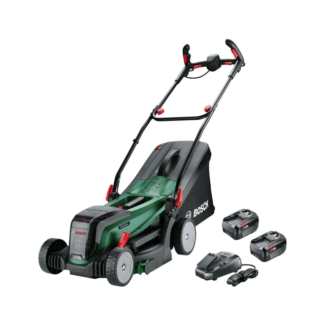 Bosch UniversalRotak 2x18V 37-550 ( Laturi ja 2 x akku mukana )