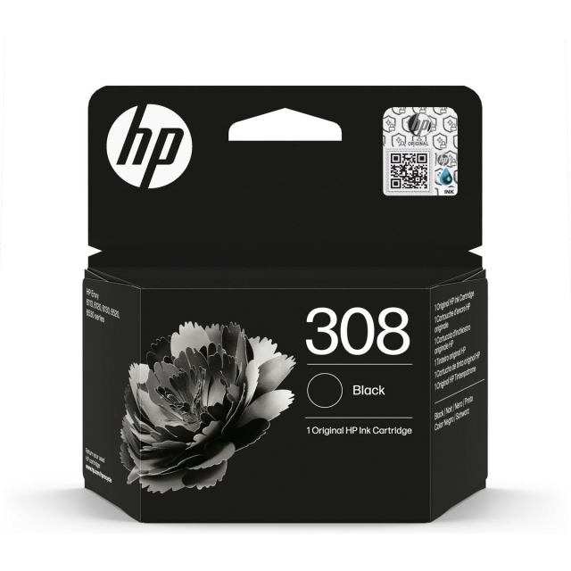 HP Musteet 7FP21UE 308 Musta