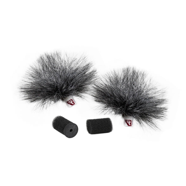 Rycote Windjammer Lavalier Ristretto Pair Grey