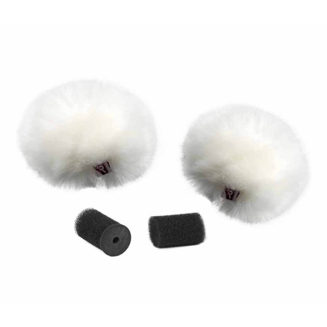 Rycote Windjammer Lavalier Ristretto Pair White