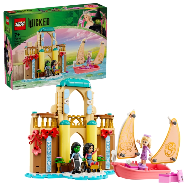 LEGO Wicked - Glinda, Elphaba & Nessarose Shiz Universityssä (75681)