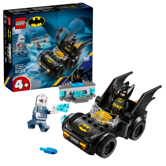 LEGO Supersankarit - Batman™ & Batmobile™ vs. Mr. Freeze™ (76301)