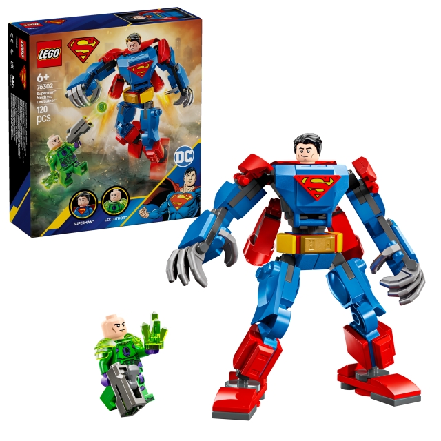LEGO Supersankarit - Teräsmies™ Mech vs. Lex Luthor™ (76302)