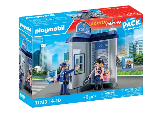 Playmobil Aloituspakkaus Poliisihuone (71733)