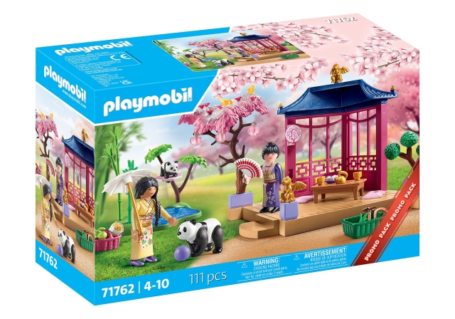 Playmobil Aasialainen puutarha pandan kanssa (71762)