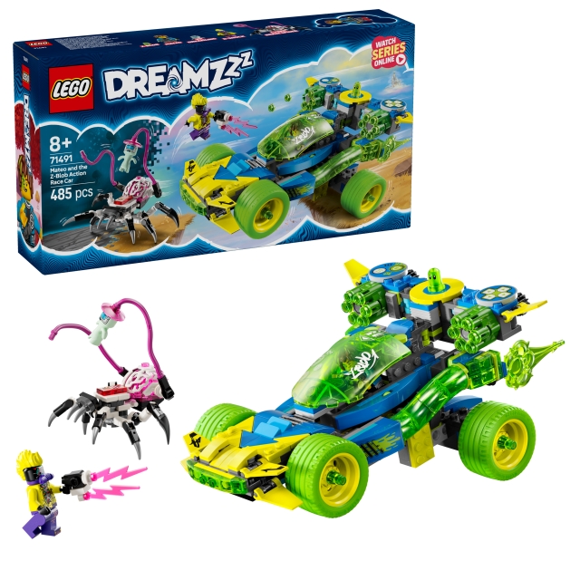 LEGO DREAMZzz - Mateo ja Z-Blob Action Race Car (71491)