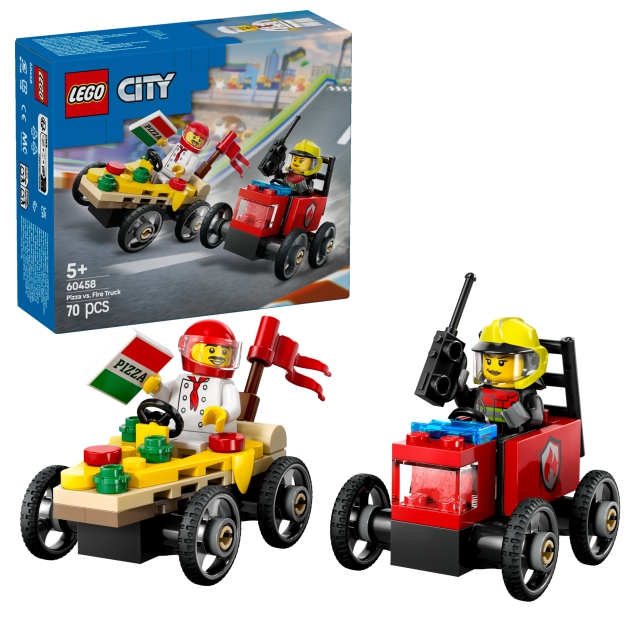 LEGO LEGO City - Race Car Pack: Pizza vs. paloauto (60458) (60458)