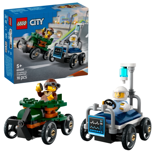 LEGO LEGO City - Race Car Pack: Sairaalasänky (60459) (60459)