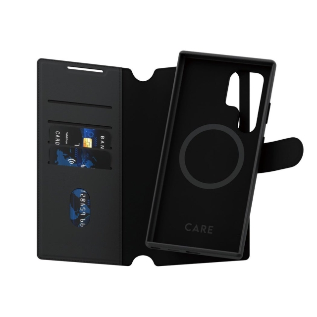 CARE by PanzerGlass - Kotelo 2in1 Lompakko - Samsung S24 Ultra