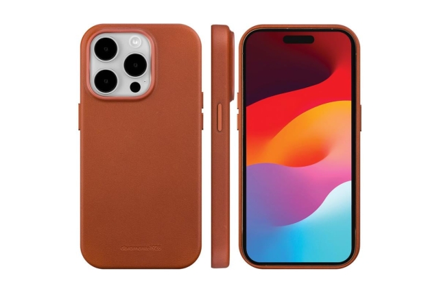 dbramante1928 Roskilde takakuori - MagSafe - iPhone 15 Pro - ruskea - ruskea