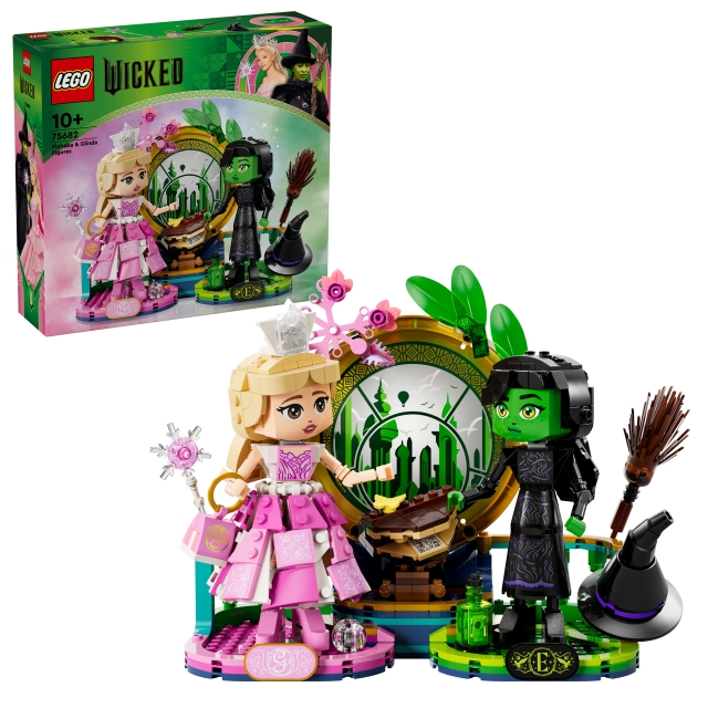 LEGO Wicked - Elphaba & Glinda hahmot (75682)