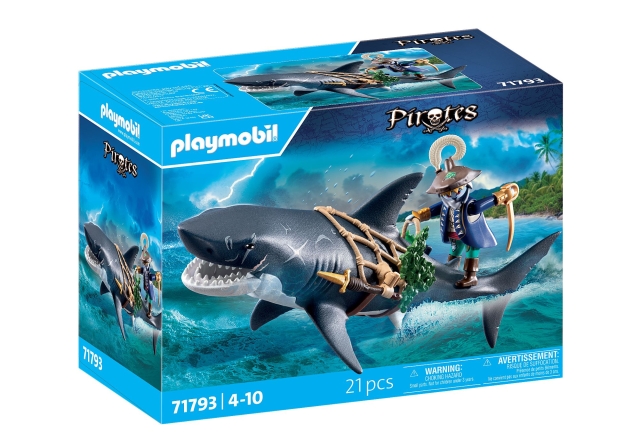 Playmobil Jättiläishai merirosvon kanssa (71793)