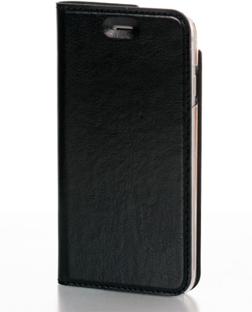 Wave BookCase suojakotelo, iPhone 7 / 8 / SE, musta