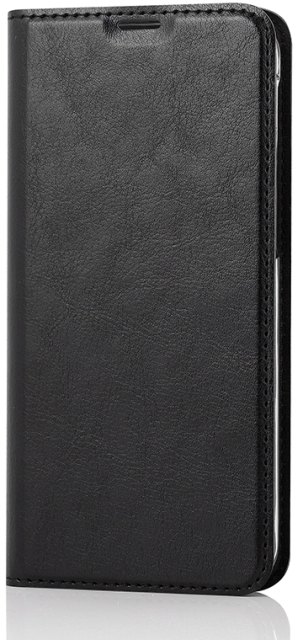 Wave BookCase -suojakotelo, Samsung Galaxy A40, musta