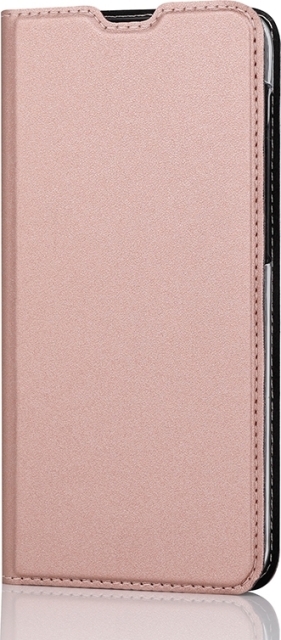 Wave BookCase -suojakotelo, Samsung Galaxy A10, ruusukulta