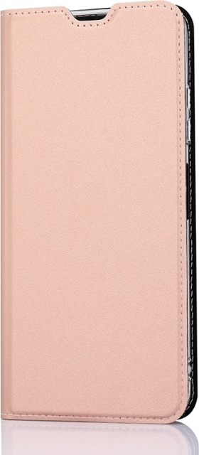 Wave BookCase -suojakotelo, Samsung Galaxy A22 5G, ruusukulta