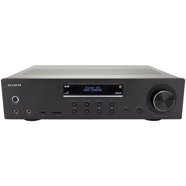 AIWA Stereo-receiver med Bluetooth 2 x 100 Watt RMS @4Ohm