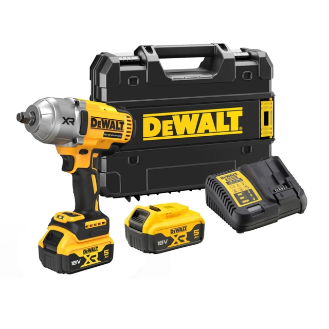 DeWALT 18V XR DCF900P2T-QW 1/2 nutrunner 2x5Ah