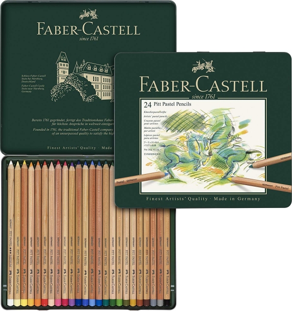 Faber-Castell Värikynä Pitt Pastel 24 kpl (112124)