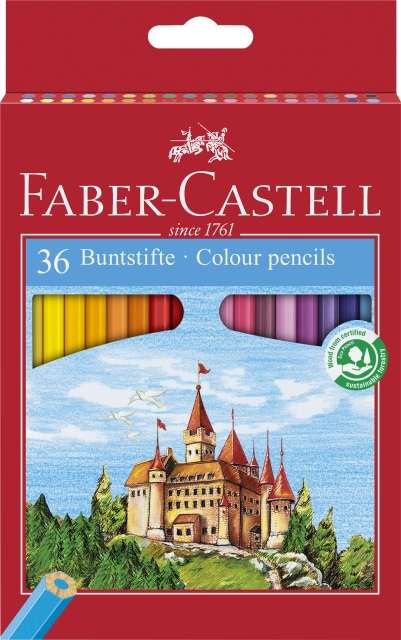 Faber-Castell Värikynä Castle (36 kpl) (120136)