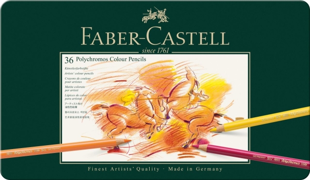 Faber-Castell Polychromos värikynä, 36 kpl (110036)