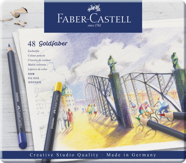 Faber-Castell Goldfaber värikynä 48 kpl:n tölkki
