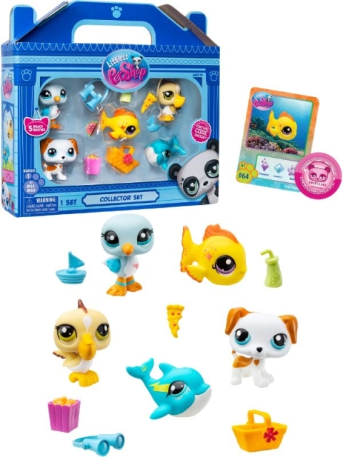 Littlest Pet Shop RANTA BESTIES KERÄILIJÄT 5 KPL (00517)