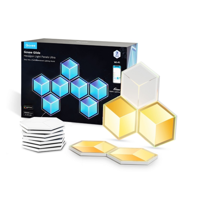 Govee Glide Hexagon Light Panels Ultra 7Pack!