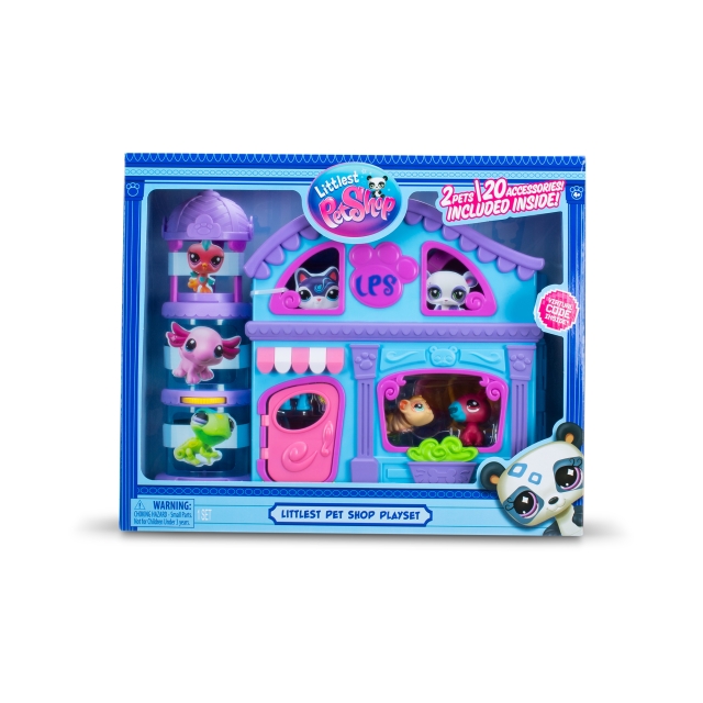Littlest Pet Shop Syksy-teemainen leikkikalusto (00575)