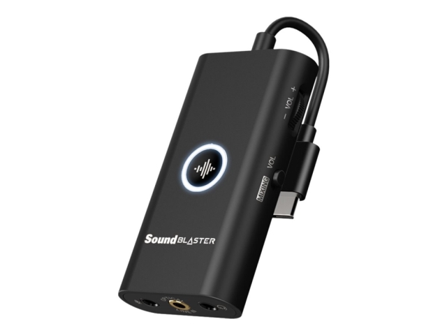 Creative Sound Blaster G3 Kannettava USB-pelien DAC-äänentoistolaite