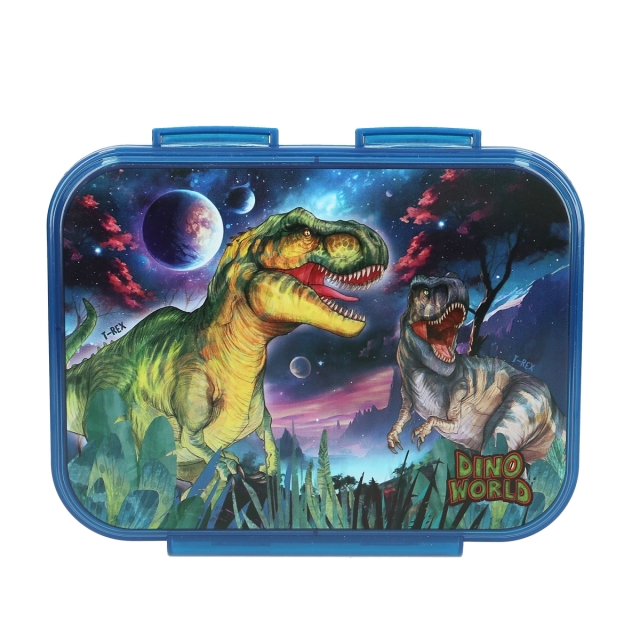 Dino World Lounaslaatikko GALAXY - sininen