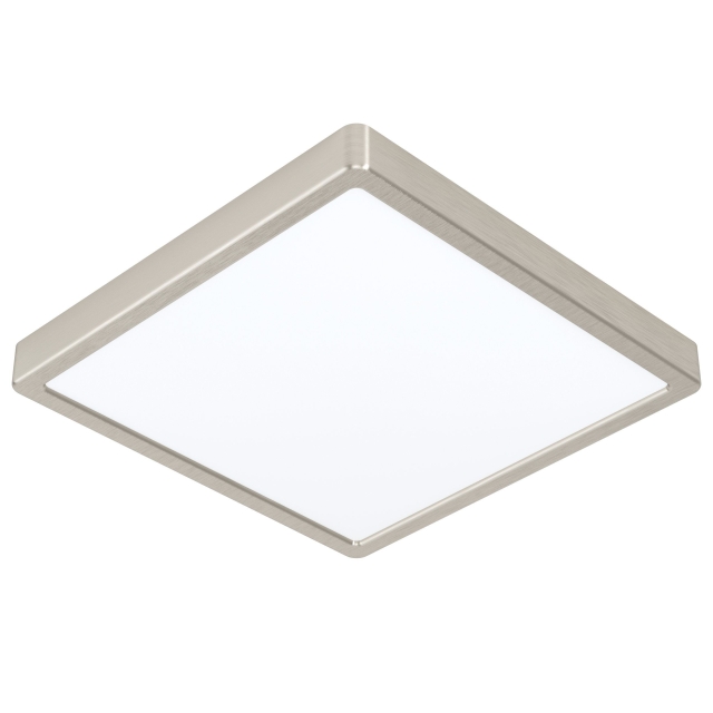 Eglo Fueva-Z kattovalaisin harjattua terästä 28.5x28.5 - TW - Zigbee, Bluetooth