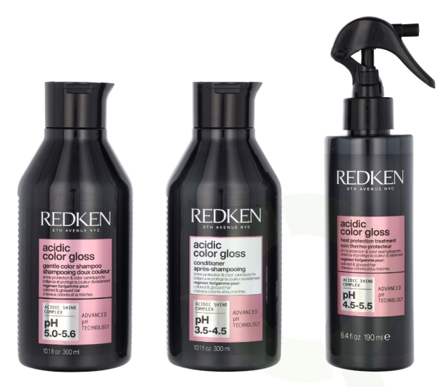 Redken Acidic Color Gloss Set 790 ml 300ml/300ml/190ml