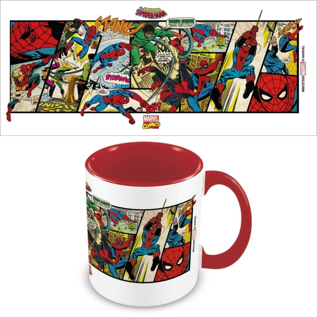 Pyramid International MARVEL COMICS (HÄMÄHÄKKIMIES PANEELIT) VÄRILLINEN SISÄKUPPI
