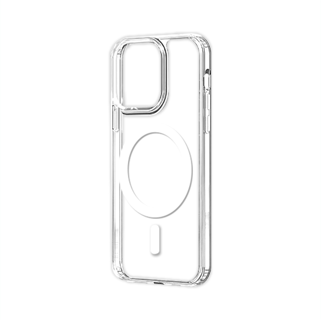 Wave MagSafe-yhteensopiva suojakuori, iPhone 12 / 12 Pro, läpinäkyvä