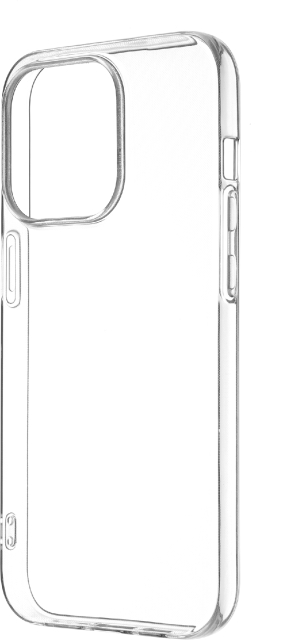 Wave silikonisuojus, iPhone 14 Pro, läpinäkyvä