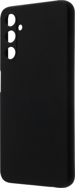 Wave Soft Touch Silikonisuoja, Samsung Galaxy A05s, Musta