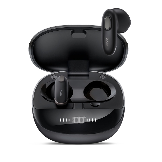 MIXX Kuulokke Hybrid Charge 2 In-Ear Tws Qi Langattomat Musta