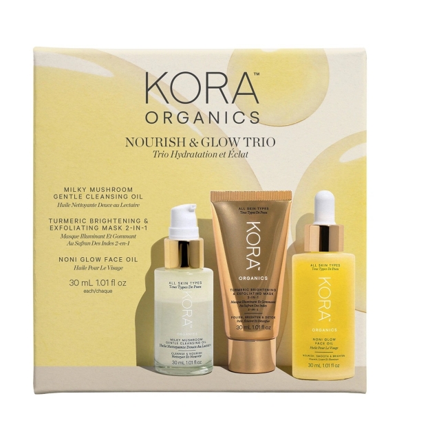 KORA Organics Nourish & Glow Trio Hydration -lahjapakkaus