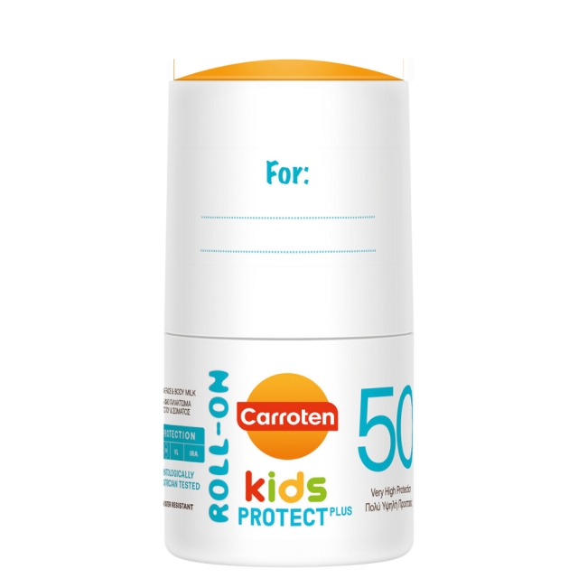 Carroten Roll-On KIDS Protect SPF 50+ suojakerroin